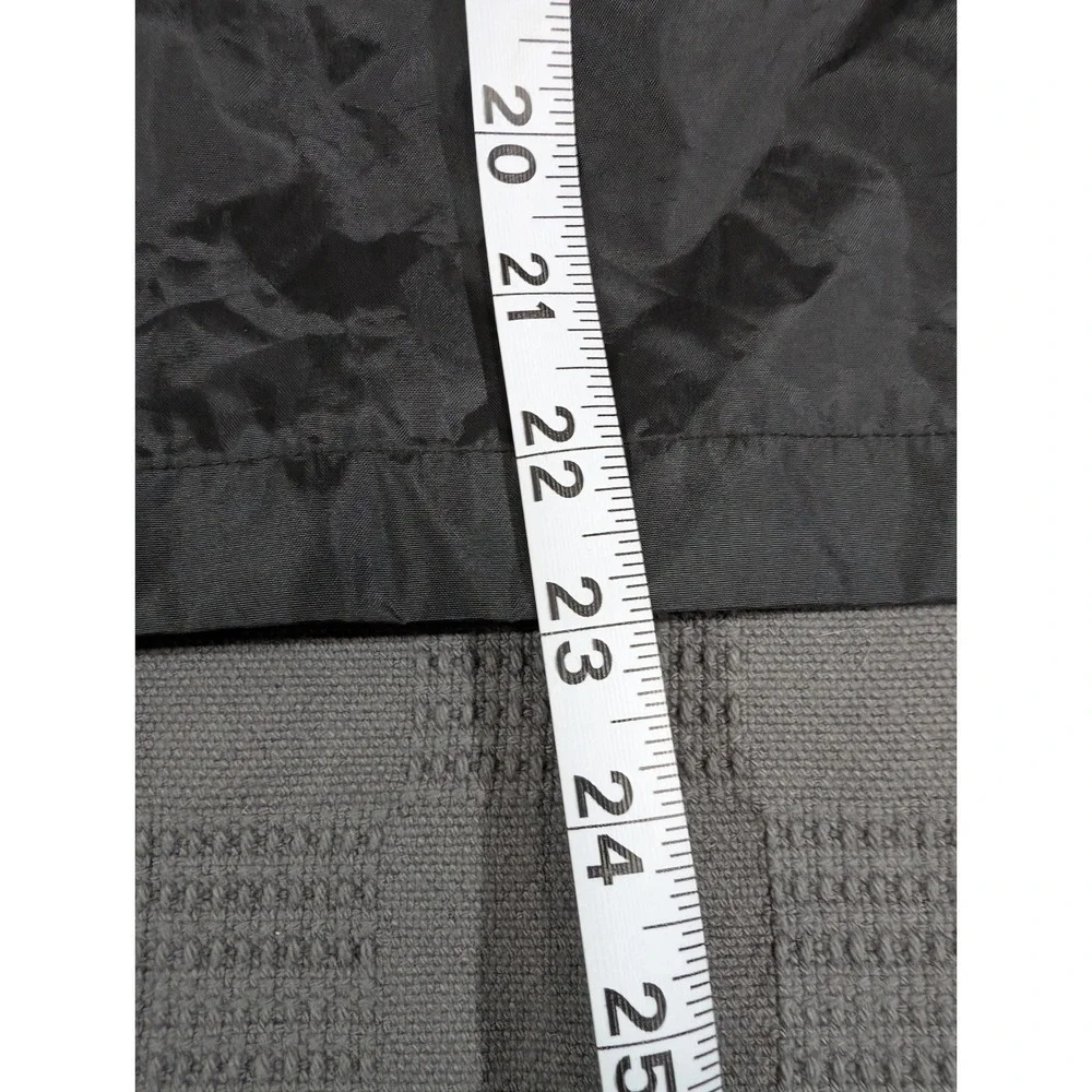 Joe Rocket Black Nylon Motorcycle Jacket Liner Dual Zip Snap Cuff Mens Lg